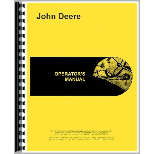 John Deere 127 Gyramor Rotary Cutter Operators Manual